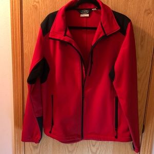 Men’s Red and Black Jacket.